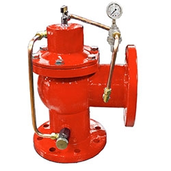 Pressure Relief Valve for Fire Protection (Angle Type)